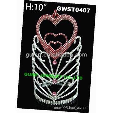 holiday day heart tiara -GWST0407